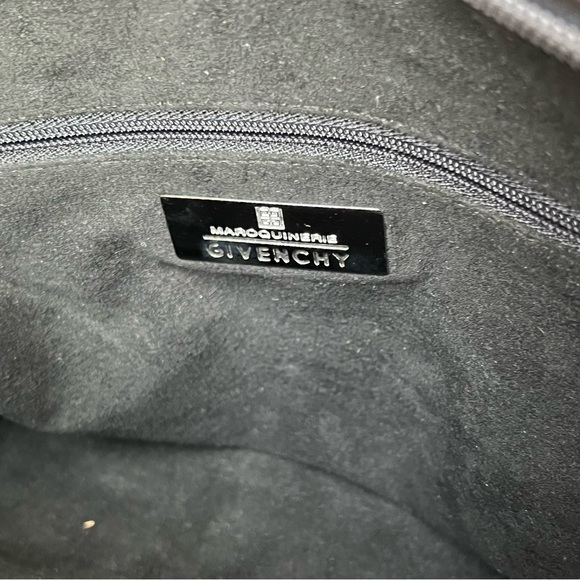 Givenchy Maroquinerie Handbag Brown Logo - Picture 8 of 13